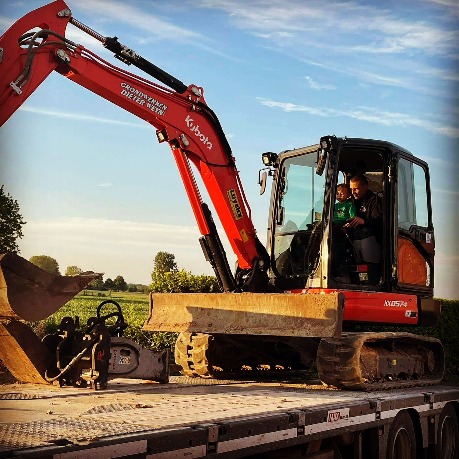 kubota grondwerken, dieter weyn, sint-niklaas
