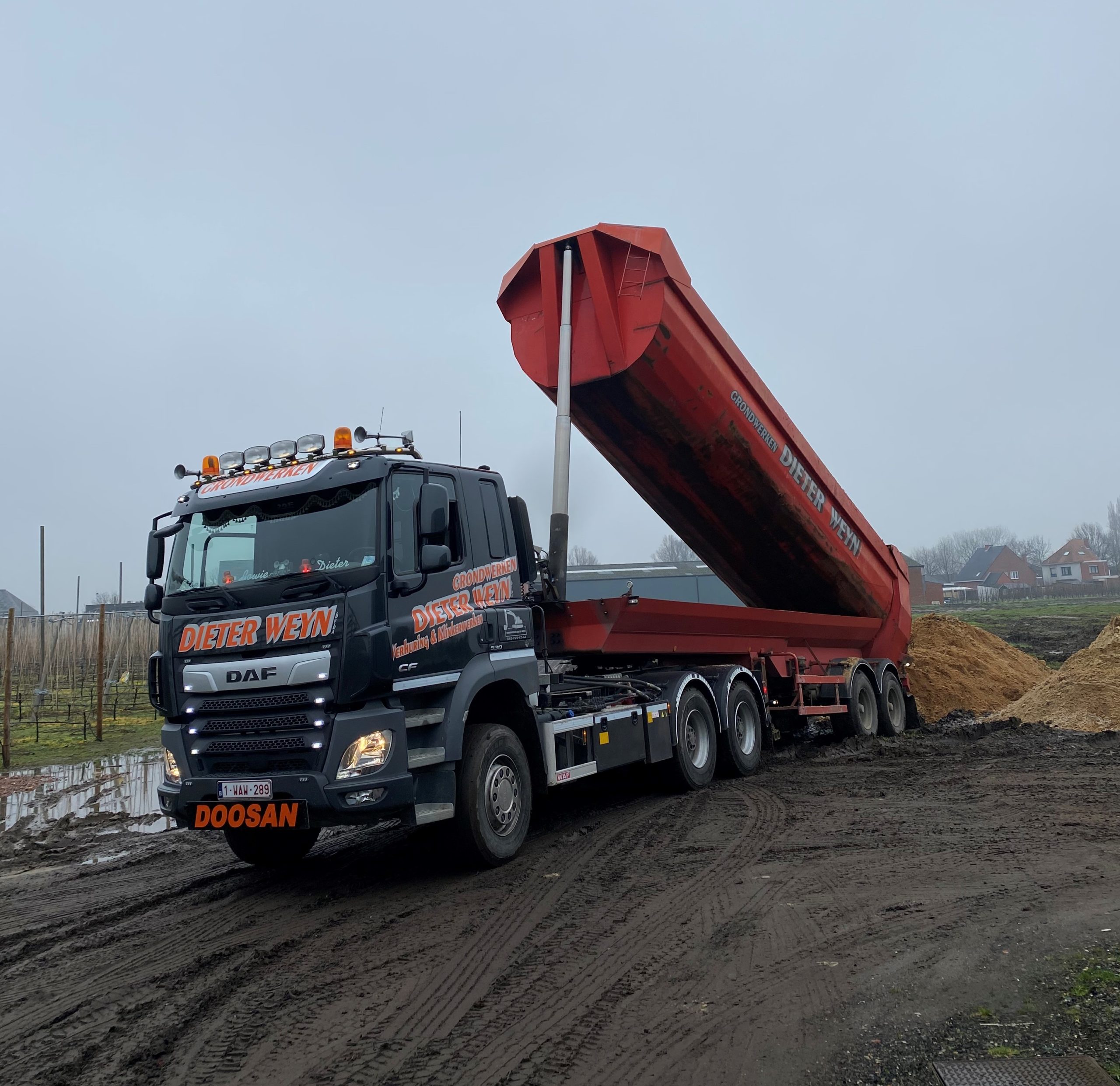 Grondverzet dieter weyn, grondwerken oost vlaanderen